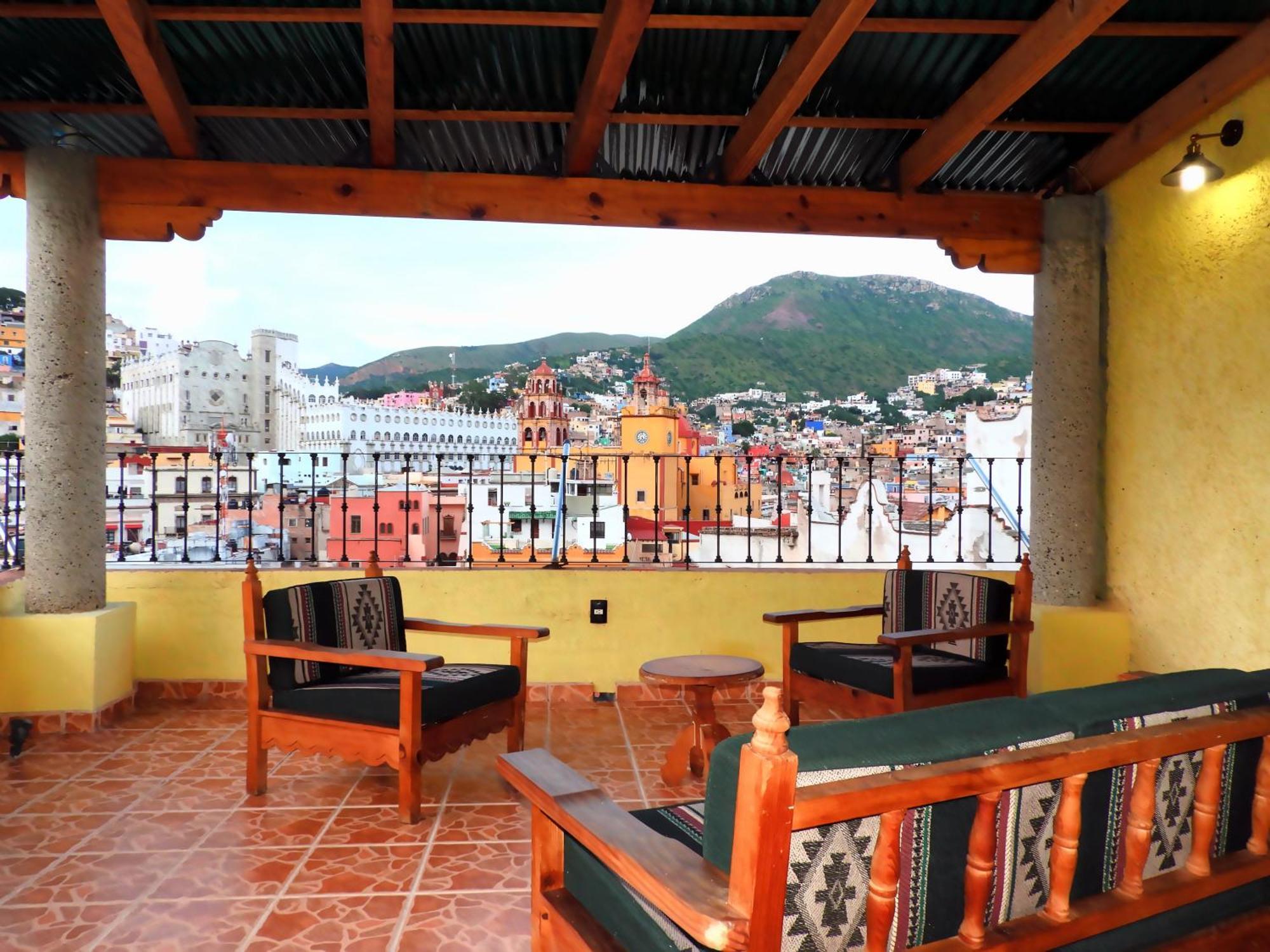 Plaza San Cayetano Panoramic House Otel Guanajuato Dış mekan fotoğraf